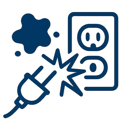 電気的・機械的事故イメージ